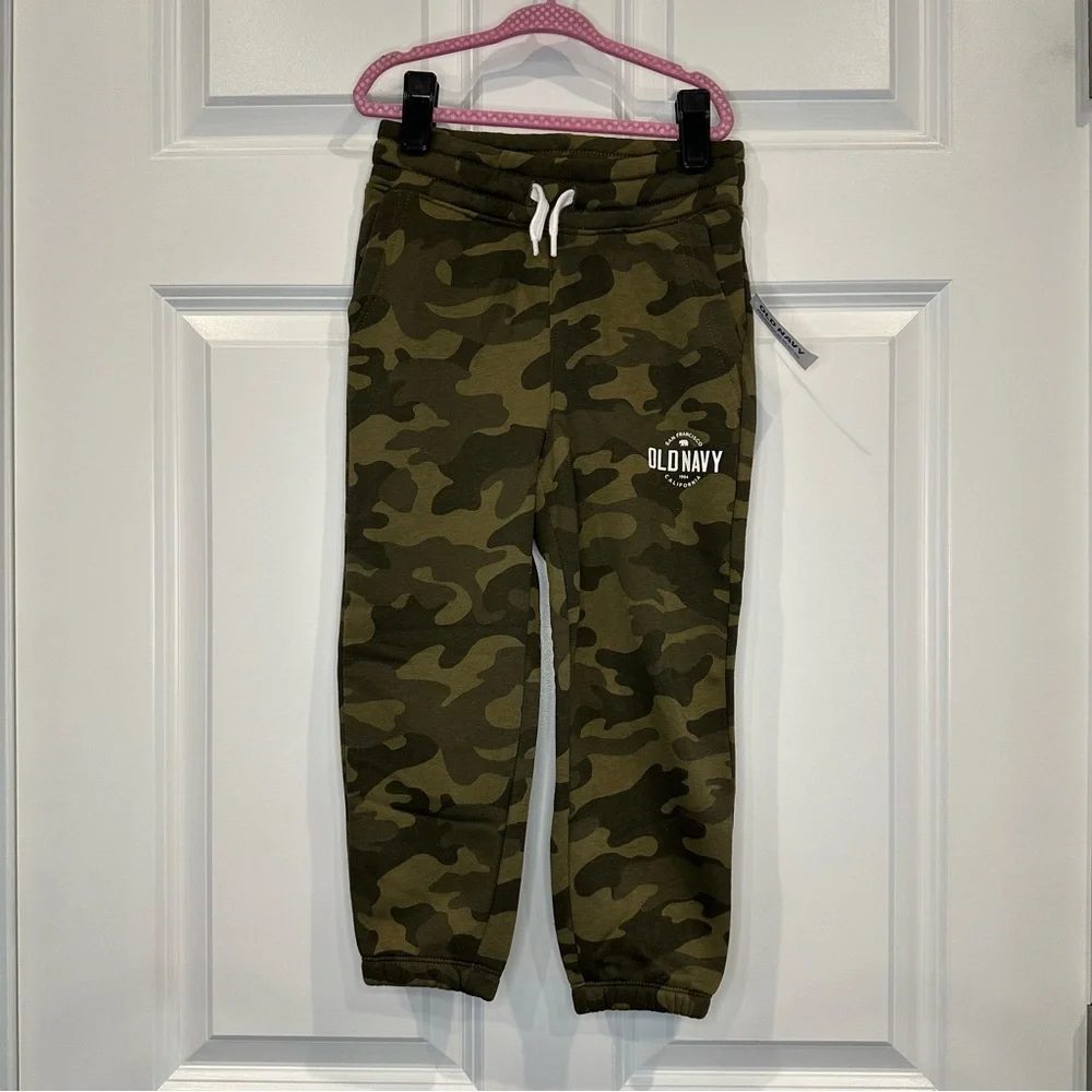 Old Navy Camo‎ Joggers Size 5 (xs) NWT